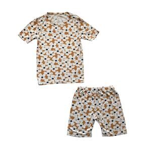 Alice + Ames Floral Bamboo Short Pajamas Size 7